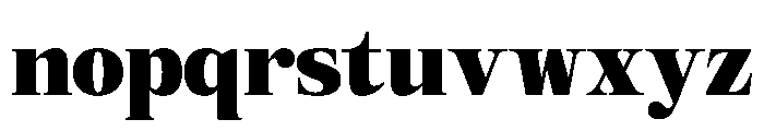 Mount Sagilite Black Font LOWERCASE
