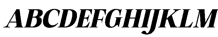 Mount Sagilite Bold Italic Font UPPERCASE
