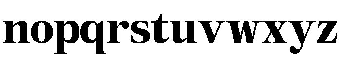Mount Sagilite Bold Font LOWERCASE