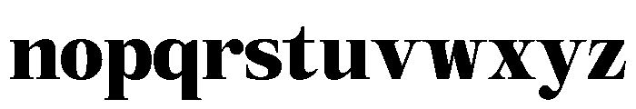 Mount Sagilite Extra Bold Font LOWERCASE