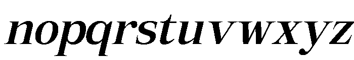 Mount Sagilite Medium Italic Font LOWERCASE