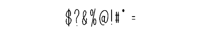 Mountain Breaks Font OTHER CHARS