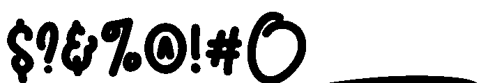 Mountain Buddy Regular Font OTHER CHARS
