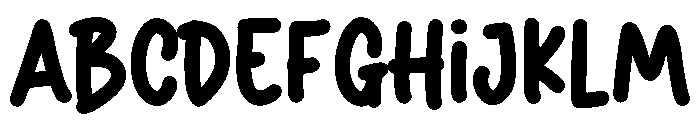Mountain Buddy Regular Font UPPERCASE