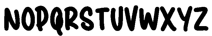 Mountain Buddy Regular Font LOWERCASE