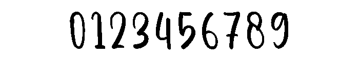 Mountain Calligraph Font OTHER CHARS