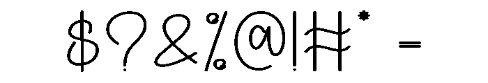 Mountain Journey Font OTHER CHARS