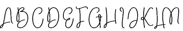 Mountain Journey Font UPPERCASE