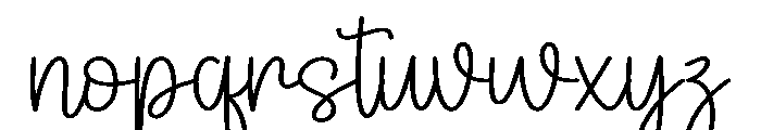 Mountain Journey Font LOWERCASE