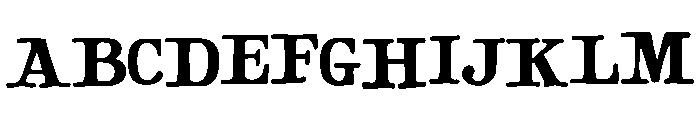 Mountain_Laurel Font UPPERCASE