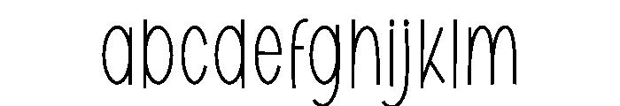 Mountain Minimalist FONT
