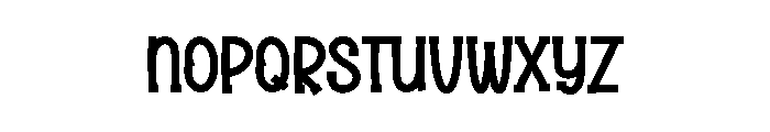 Mountain Monday Font LOWERCASE