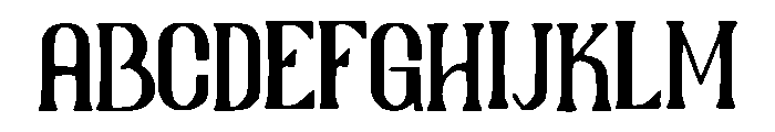 Mountain_Papaya Font UPPERCASE