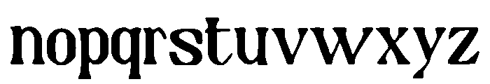 Mountain_Papaya Font LOWERCASE