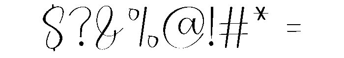 Mountain Waterclean Font OTHER CHARS