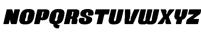 Mourkit Italic Font UPPERCASE