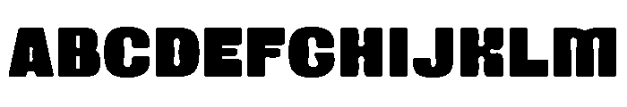 Mourkit Regular Font UPPERCASE
