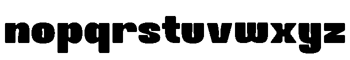 Mourkit Regular Font LOWERCASE