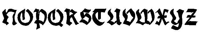 MournVeil Font UPPERCASE