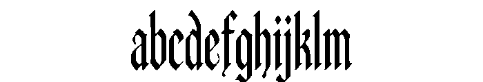 Mourning Saint FONT