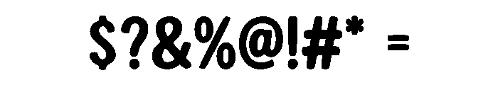Mouse Cheese Font OTHER CHARS