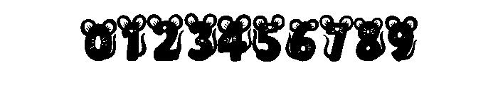 Mouse Font By Squeeb Cr Regular Font OTHER CHARS