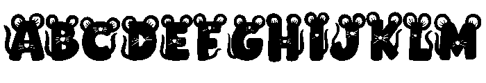 Mouse Font By Squeeb Cr Regular FONT