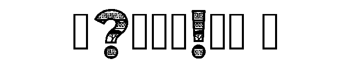 Mouth Regular Font OTHER CHARS