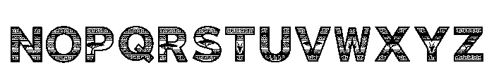 Mouth Regular Font UPPERCASE