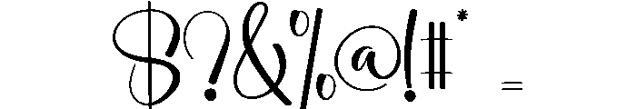 Moutley Font OTHER CHARS