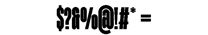 Movault Regular Font OTHER CHARS