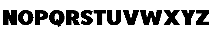 Move Today Font LOWERCASE