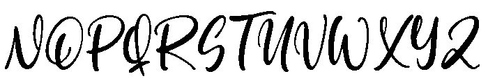 Moveday Font UPPERCASE
