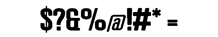 Moves Regular Font OTHER CHARS