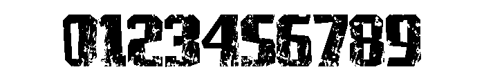Movie Grunge Font OTHER CHARS
