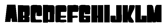 Movie Night CF Font UPPERCASE