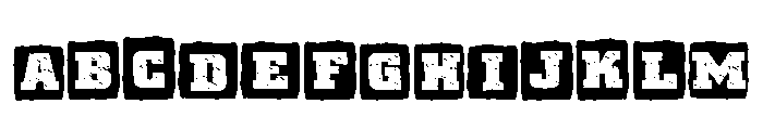 Movie Regular Font UPPERCASE