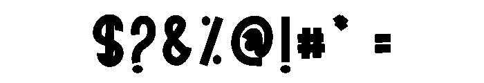 Movie1 Font OTHER CHARS