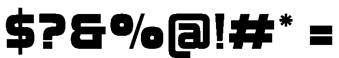 Moviero Regular Font OTHER CHARS