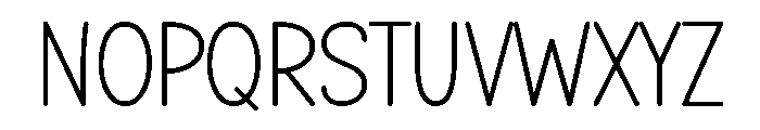 Movies Coming Regular Font UPPERCASE