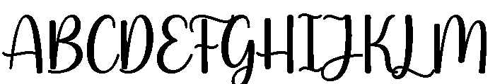 Moylie Font UPPERCASE