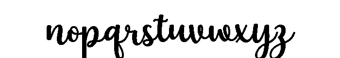 Moylie Font LOWERCASE