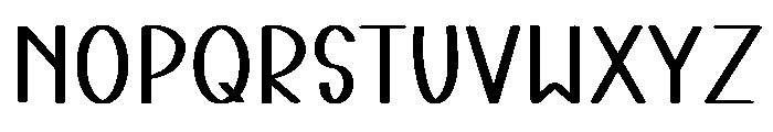 Mozarela Font LOWERCASE