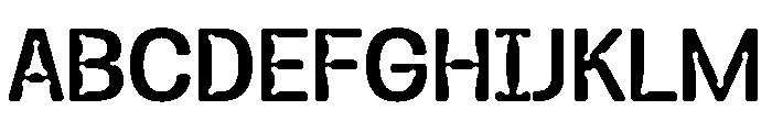 Mozarelly Font UPPERCASE