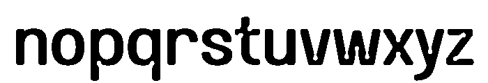 Mozarelly Font LOWERCASE