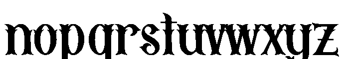 Mozathia Font LOWERCASE