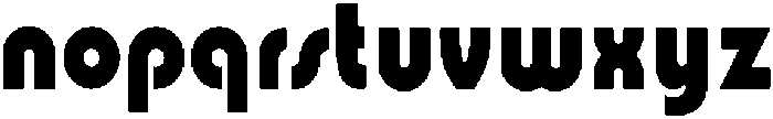 MO Behaus Regular otf (400) Font LOWERCASE