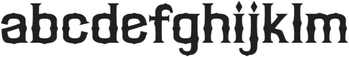 MOBLAZ-Regular otf (400) Font LOWERCASE