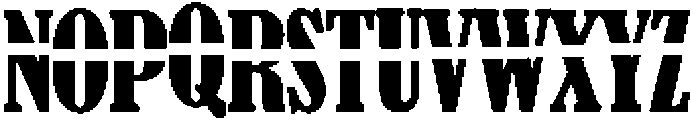 MODERNITALY Regular otf (400) Font LOWERCASE