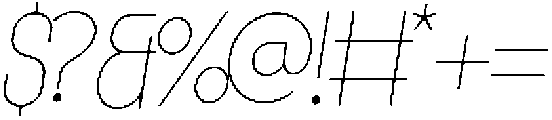MODULAR 2 ttf (400) Font OTHER CHARS
